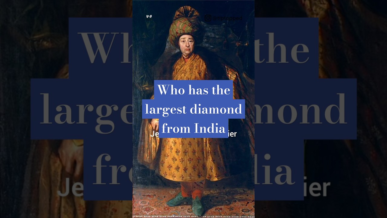 Where is the largest Indian diamond | History trivia