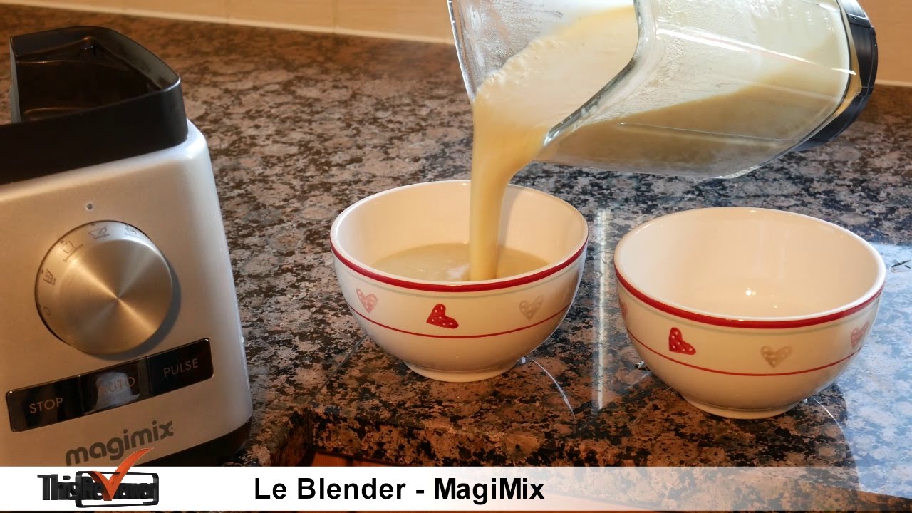 Blender review, making soup, fun dessert with the Le Blender