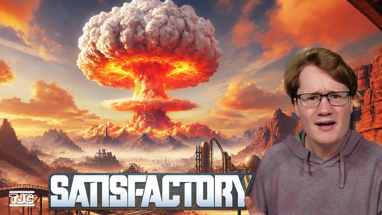 War das wirklich eine gute Idee uns ATOM-BOMBEN in SATISFACTORY zu geben?