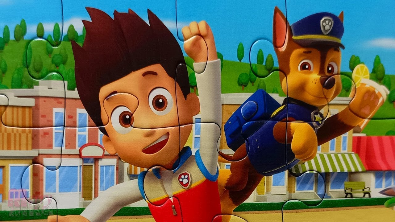 Райдер и Щенки патруля | Сборник пазлов для детей Paw Patrol | Merry Nika