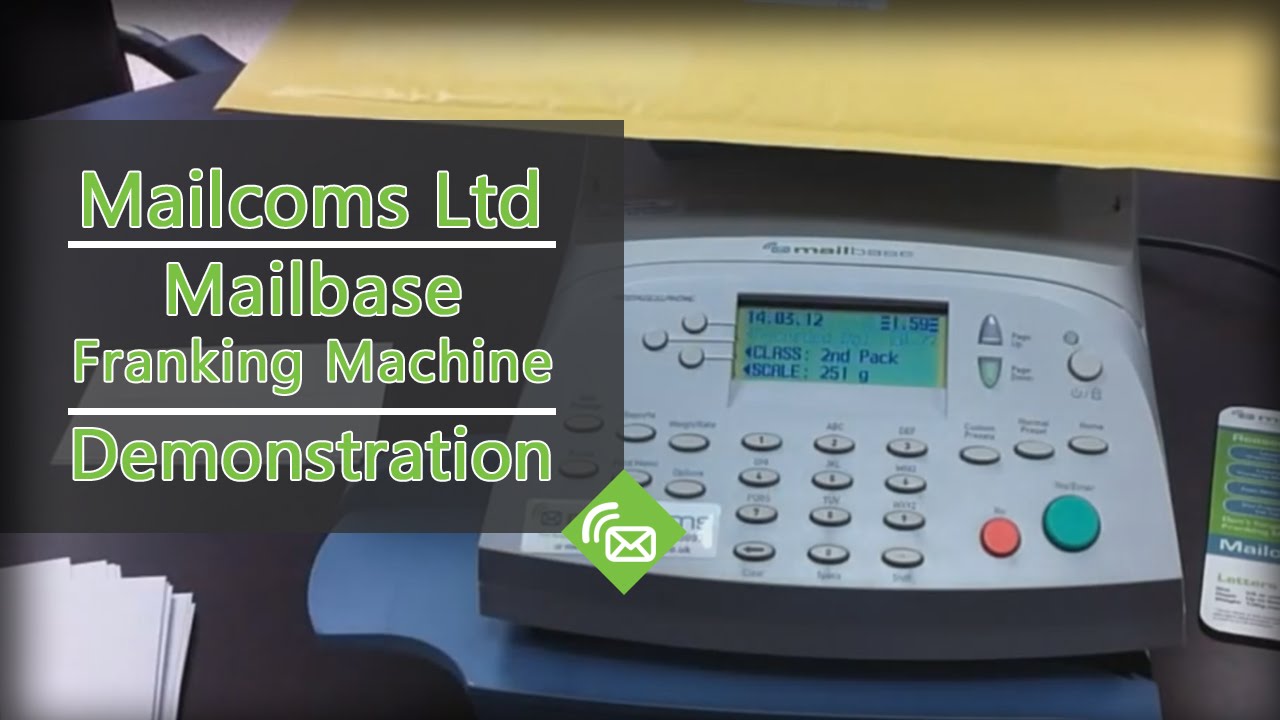 Franking Machines - Mailbase Franking Machine