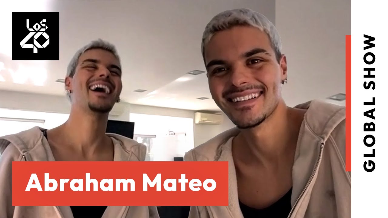 Entrevista ABRAHAM MATEO: su acercamiento con DANNA PAOLA + la anécdota viral con su SUEGRO | LOS40
