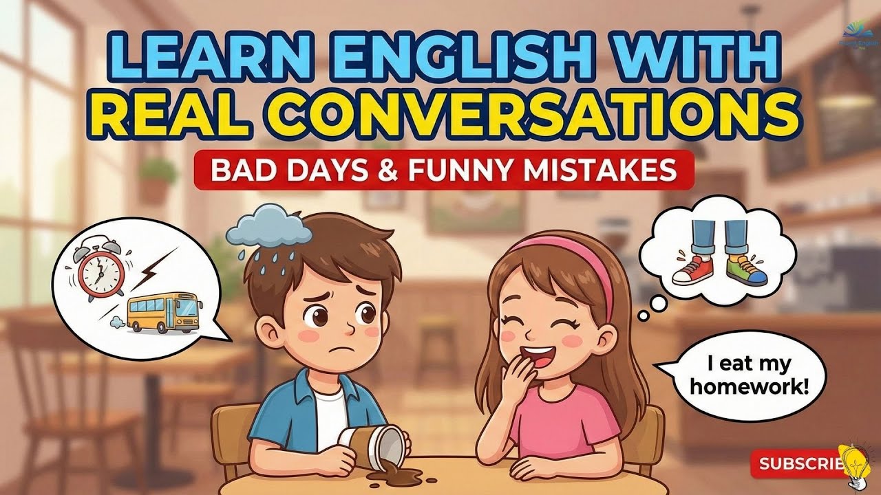 Learn English with Real Conversations - Bad Days & Funny Mistakes | English Podcast
