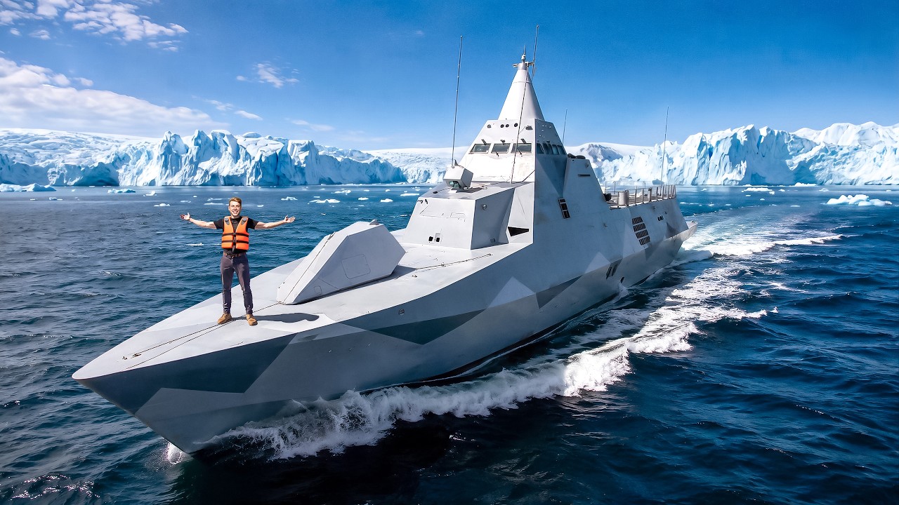 Spending a Day on Sweden's $200M Stealth Warship