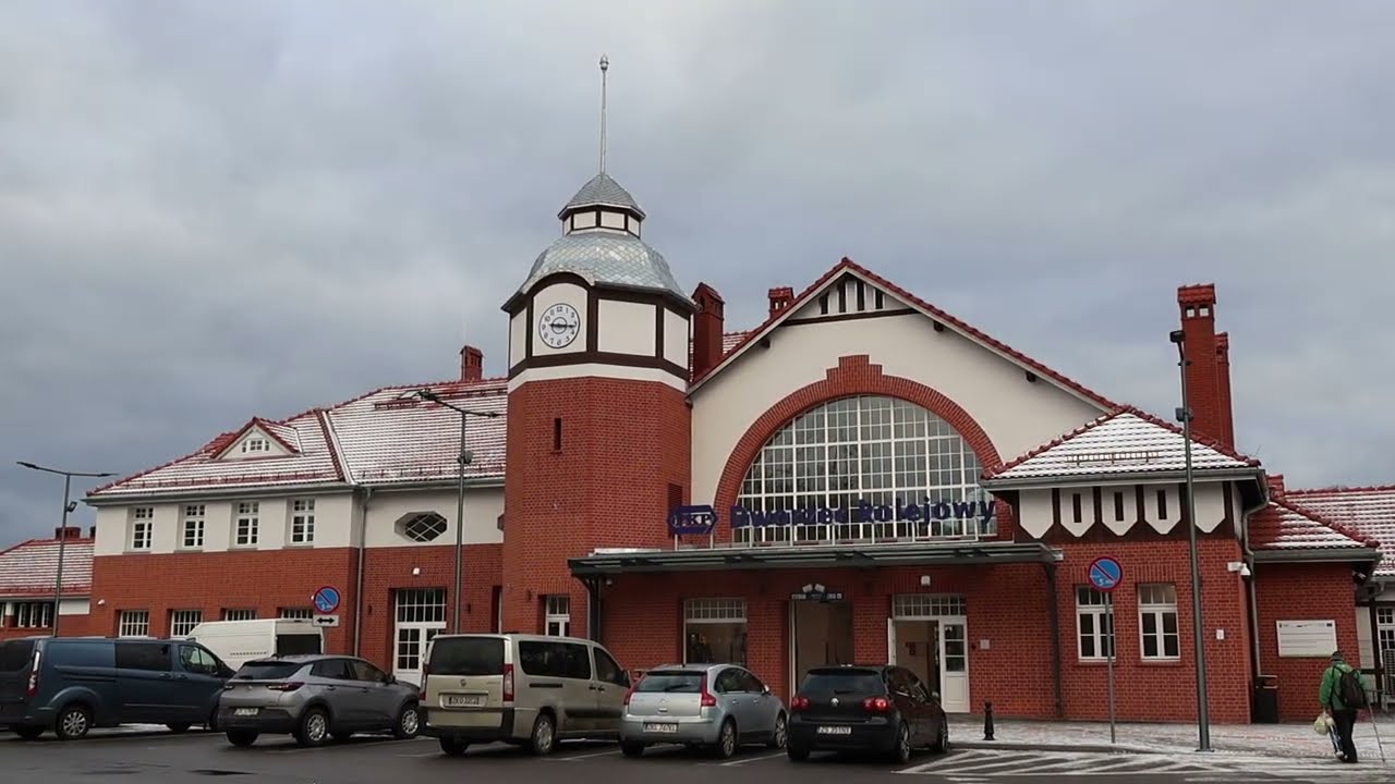 Dworzec kolejowy w Kołobrzegu po remoncie