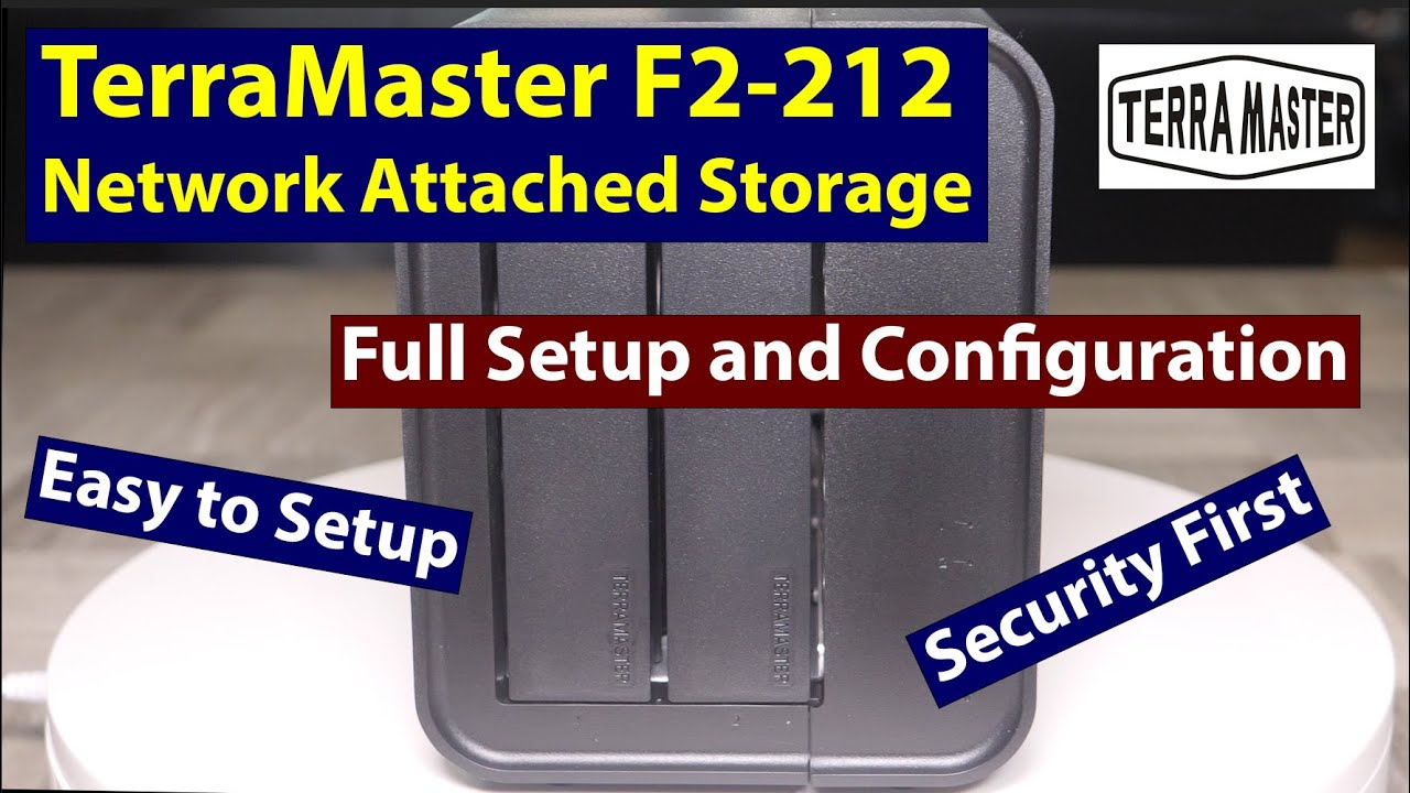 TerraMaster F2-212 Personal 2-Bay NAS