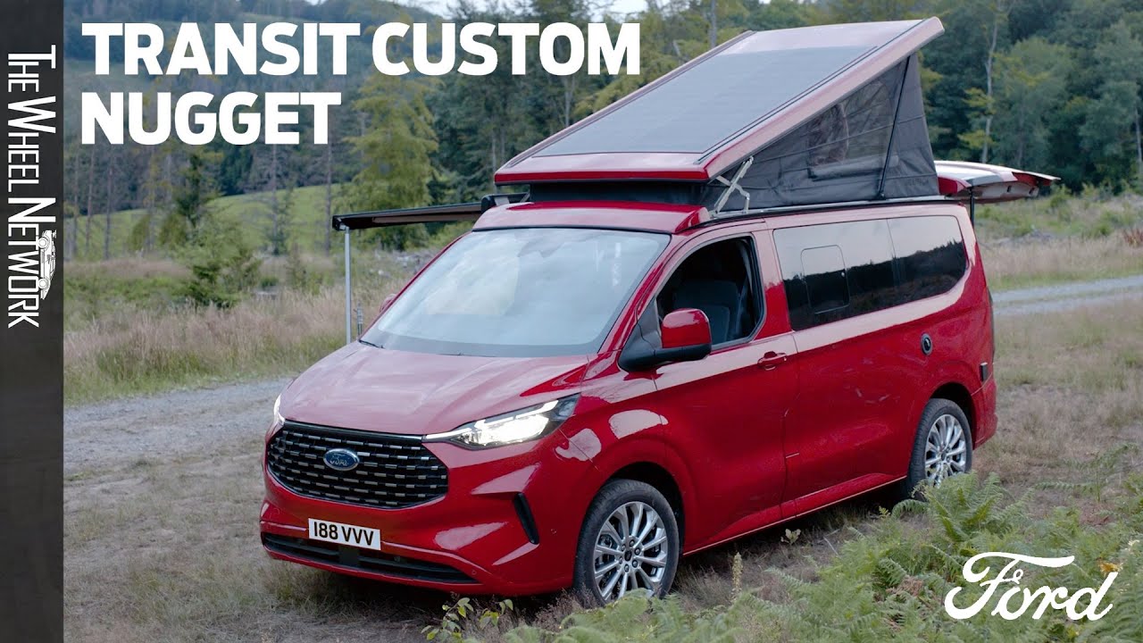 2024 Ford Transit Custom Nugget Reveal &ndash; Driving, Interior, Exterior