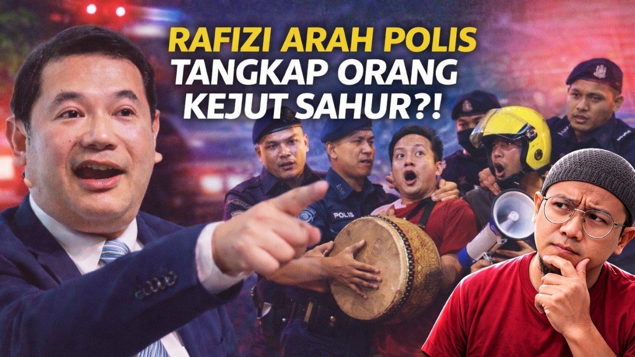 Rafizi Minta Polis Suraikan Aktiviti Gendang Sahur, Gangu Orang Ramai - Bercanggah dengan Sunnah