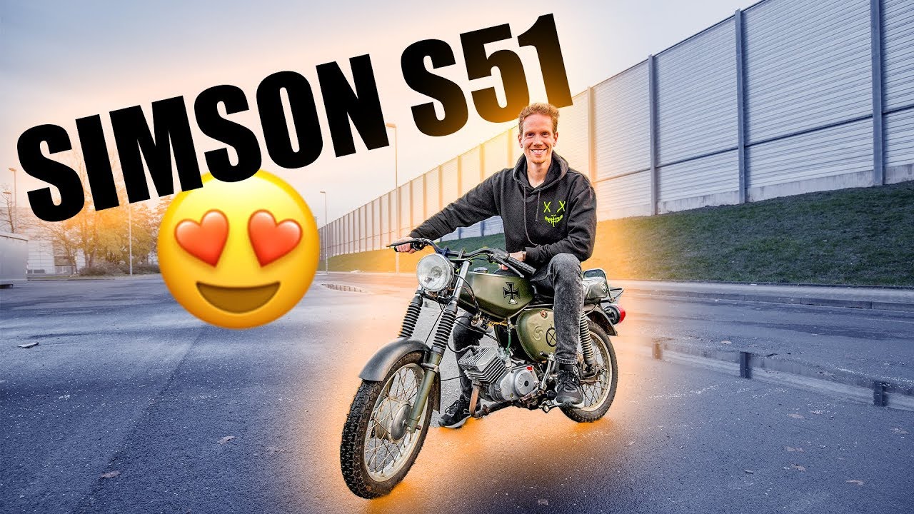 DIE ERSTE FAHRT MIT MEINER SIMSON!
