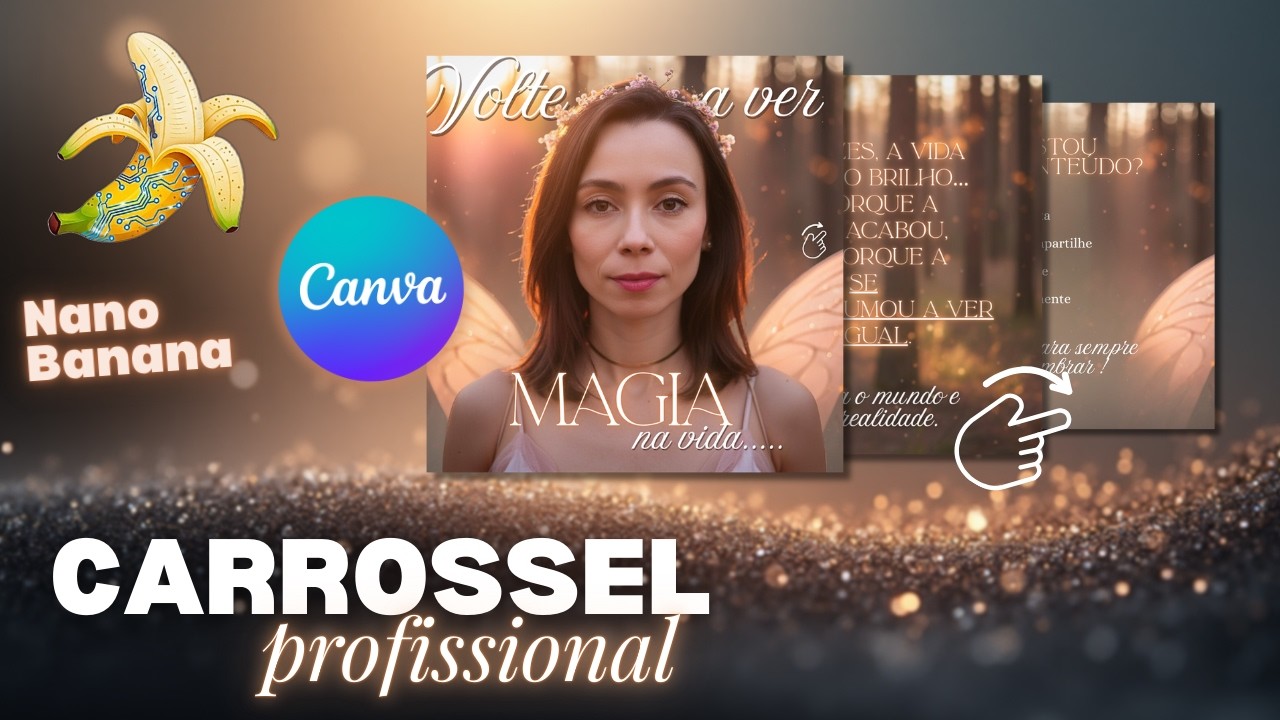 Carrossel de Instagram com I.A.: Design Profissional SEM Saber Usar Photoshop