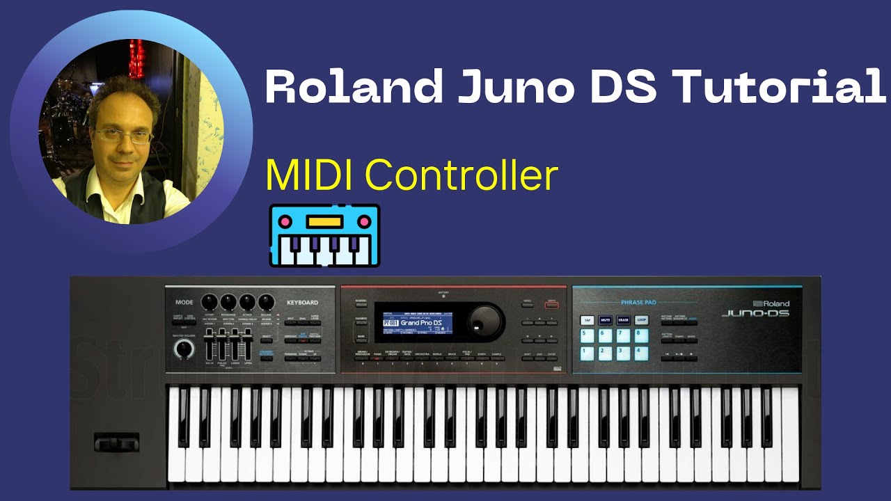 Usare la Roland Juno DS come Midi Controller - Roland Juno DS Tutorial