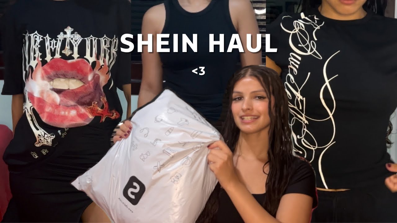 SHEIN HAUL - Abrindo compras da shein 