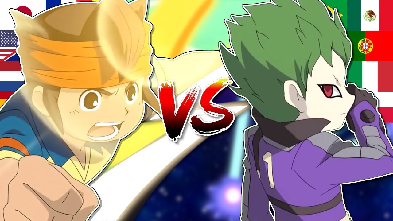 Megaton Head VS. Procyon Net in 10 Dubs! | Inazuma Eleven Multilanguage