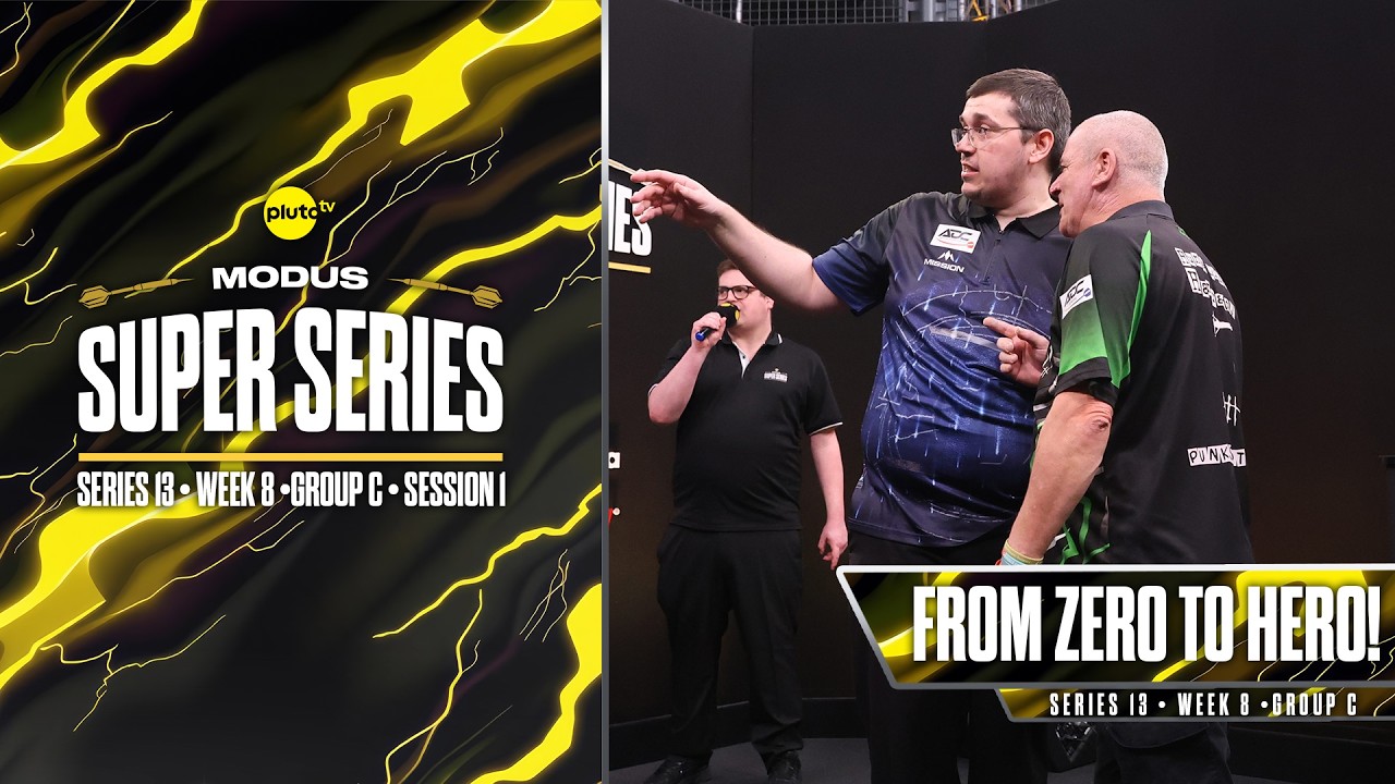 GROUP C IS BACK WITH A BANG!🤩🎯 | Darts Highlights | Week 8 Group C Session 1
