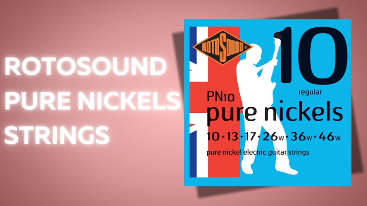Rotosound Pure Nickel Electric Guitar Strings