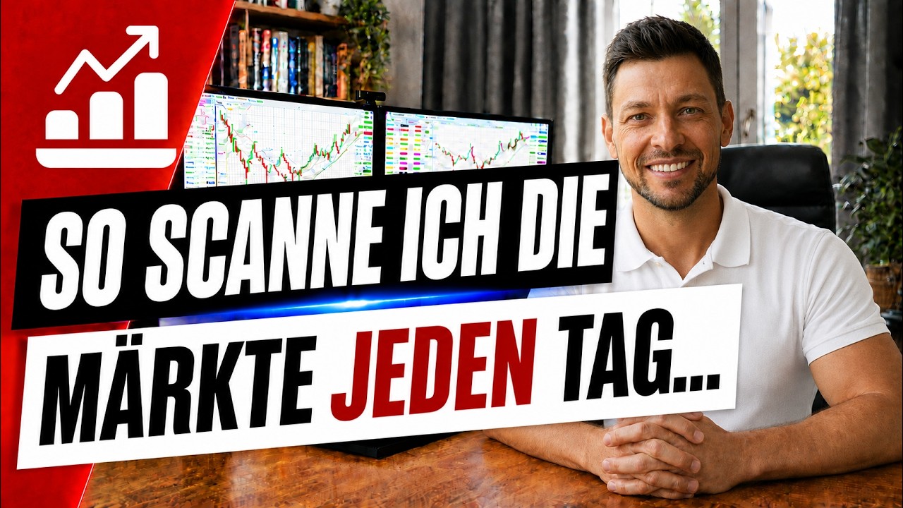 So analysiere ich die Märkte jeden Tag (Trading lernen für Anfänger deutsch)