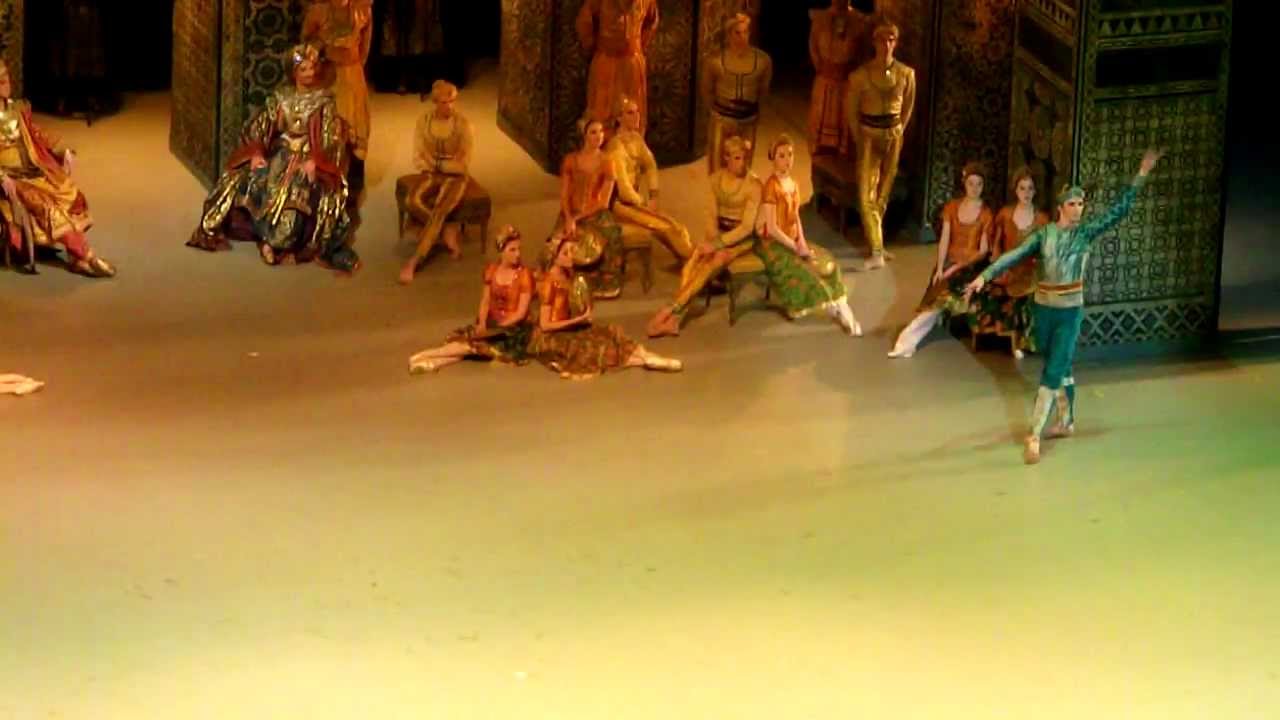 Solor variation (Karl Paquette) - La Bayadère Act 2 - Opéra Bastille 10/03/12