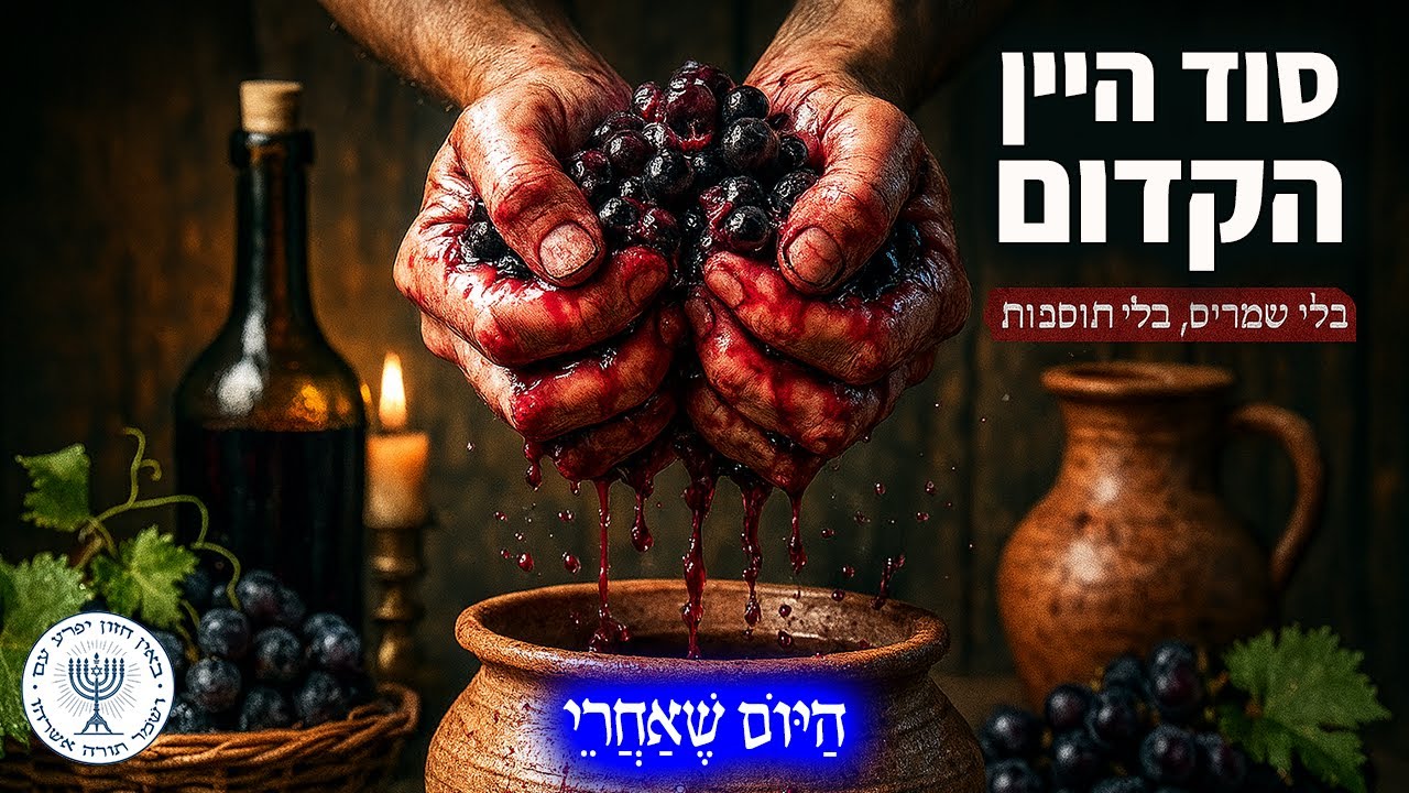 איך מכינים יין טבעי כמו בימי קדם - מדריך מלא | הַיּוֹם שֶׁאַחֲרֵי