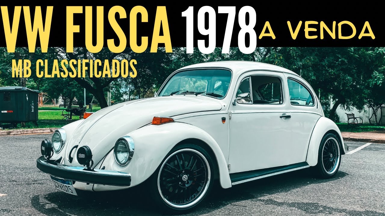 VW FUSCA 1978 1600 APIMENTADO  - MB CLASSIFICADOS