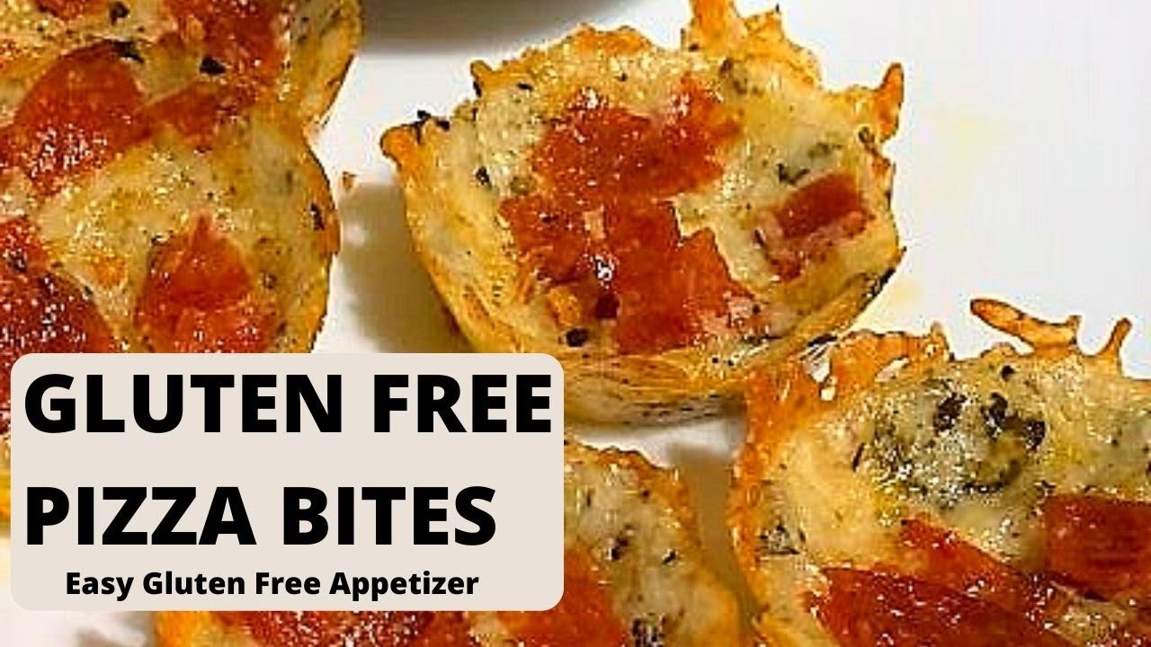GLUTEN FREE PIZZA BITES | Easy Gluten Free Appetizer