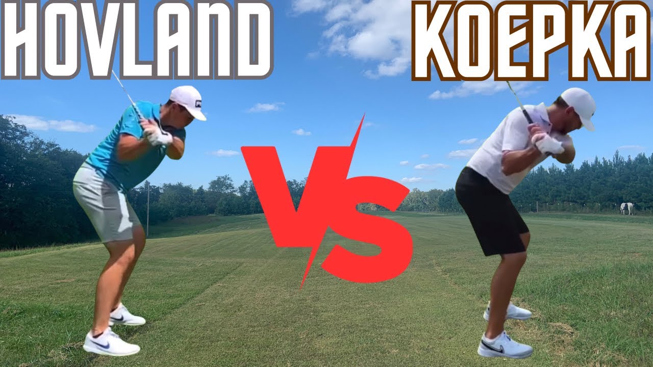 Hovland Vs Koepka Swing Comparison