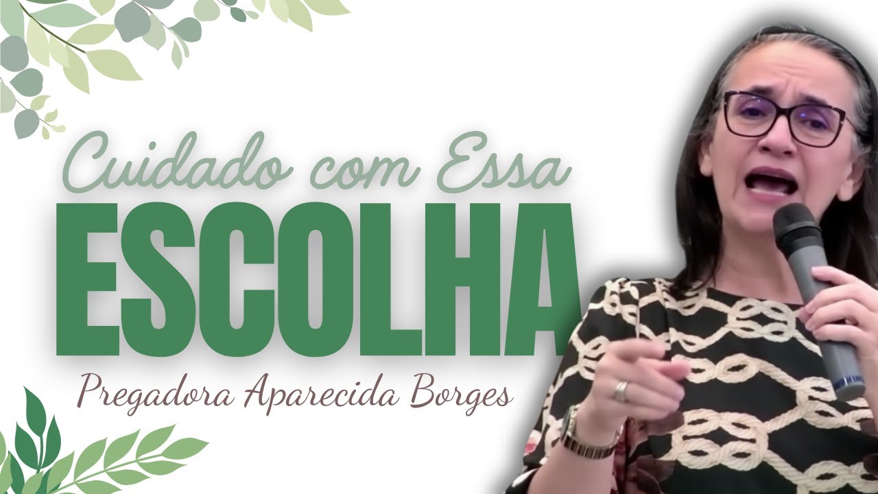Essa Atitude Pode Cancelar a Promessa de Deus | Missionária Aparecida Borges.