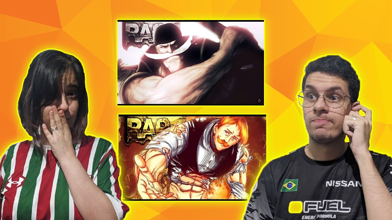 REAGINDO A BARBA BRANCA E ESCANOR | VG BEATS