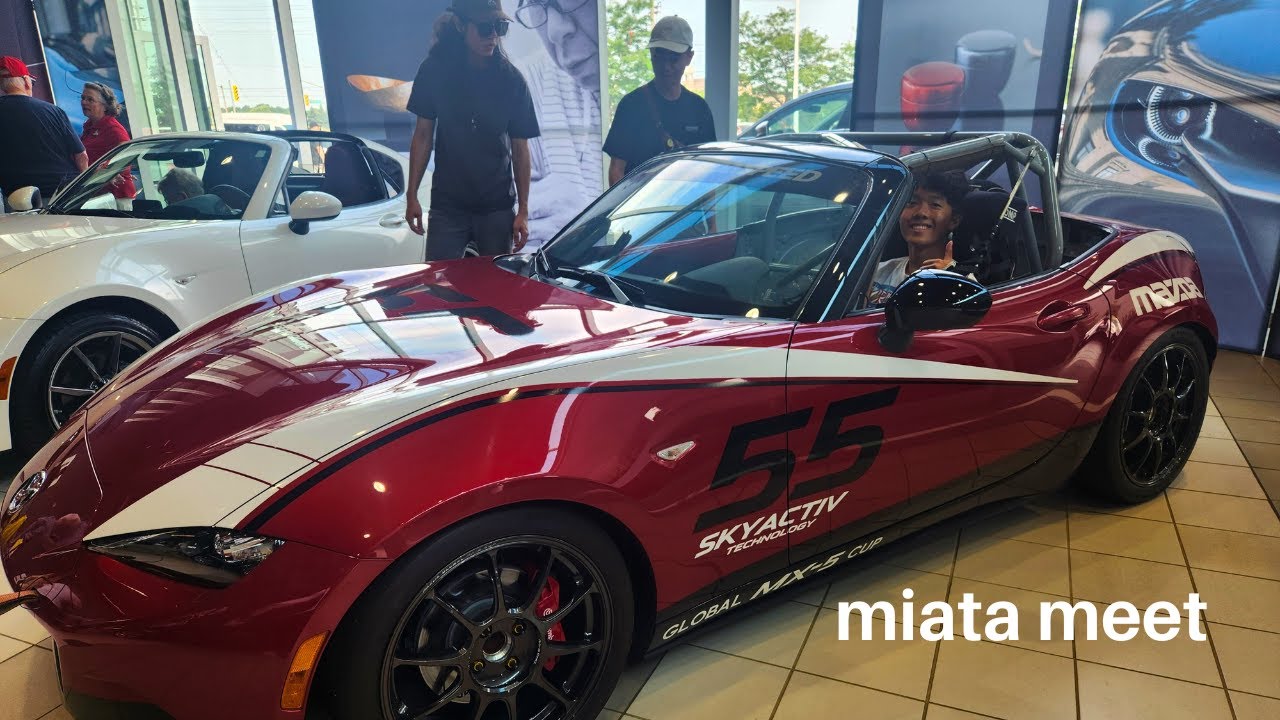 LOOK AT THAT ROLL CAGE │ MIATA MEET & JOYRIDE (vlog #33)