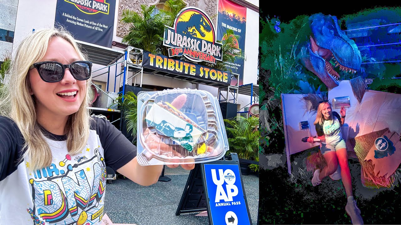 NEW Jurassic Park 30th Anniversary Tribute Store - FULL TOUR + Park Updates at Universal Studios!