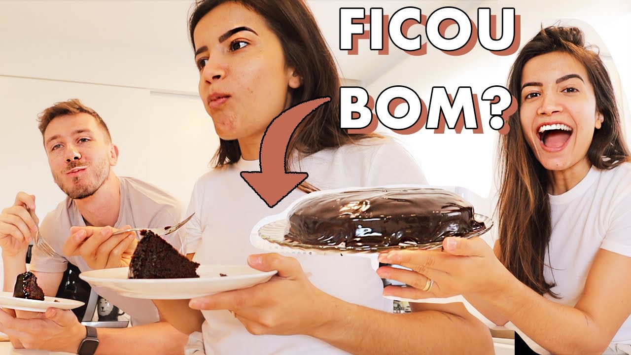 TESTEI O FORNO e FIZ MEU BOLO DE CHOCOLATE NO BRASIL PELA PRIMEIRA VEZ 😍 | Vanessa Lino