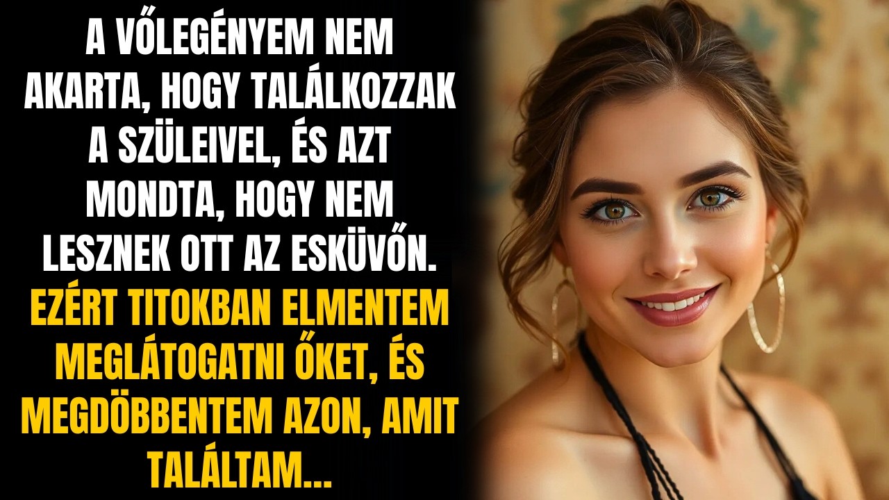 A FÉRJEM NEM AKARTA, HOGY MEGISMERJEM A SZÜLEIT. TITOKBAN MEGLÁTOGATTAM ŐKET, ÉS KIDERÜLT...