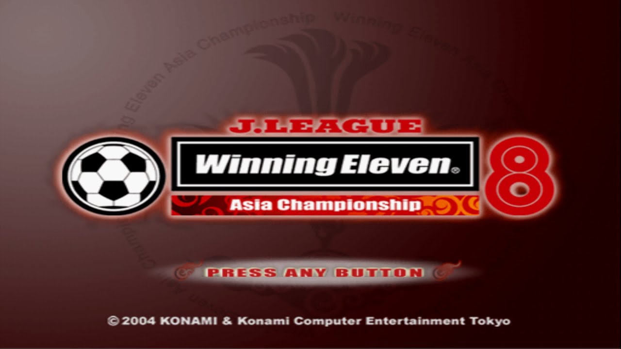 J.League Winning Eleven 8 Asia Championship PS2 - English Patch v0.9 by Albiore (@AlbioreGamera )