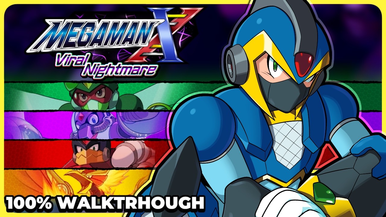 Mega Man X: Viral Nightmare - Batch 1 100% walkthrough (NO COMMENTARY)