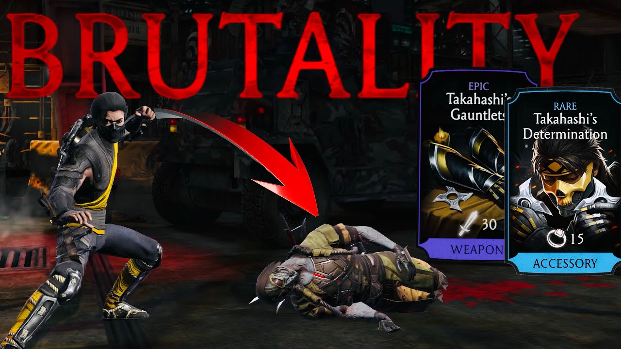 MK Mobile Takedia Brutality Gameplay Rewiew in Realm Klash | Shirai Ryu Takedia Ascension