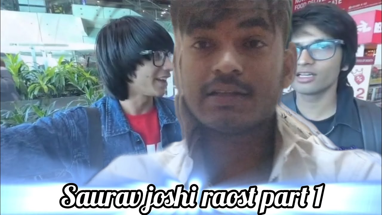 SAURAV JOSHI ROAST PART 1 LATEST 2026 ROAST VIDEO BY SATISH YADAV