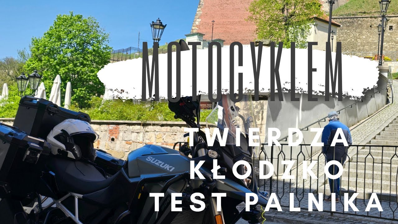 Motocyklem - Twierdza Kłodzko, Radków, Test Chińskiego palnika na kawusię :)