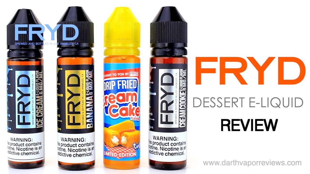 FRYD | Dessert E-Liquid Line | Review