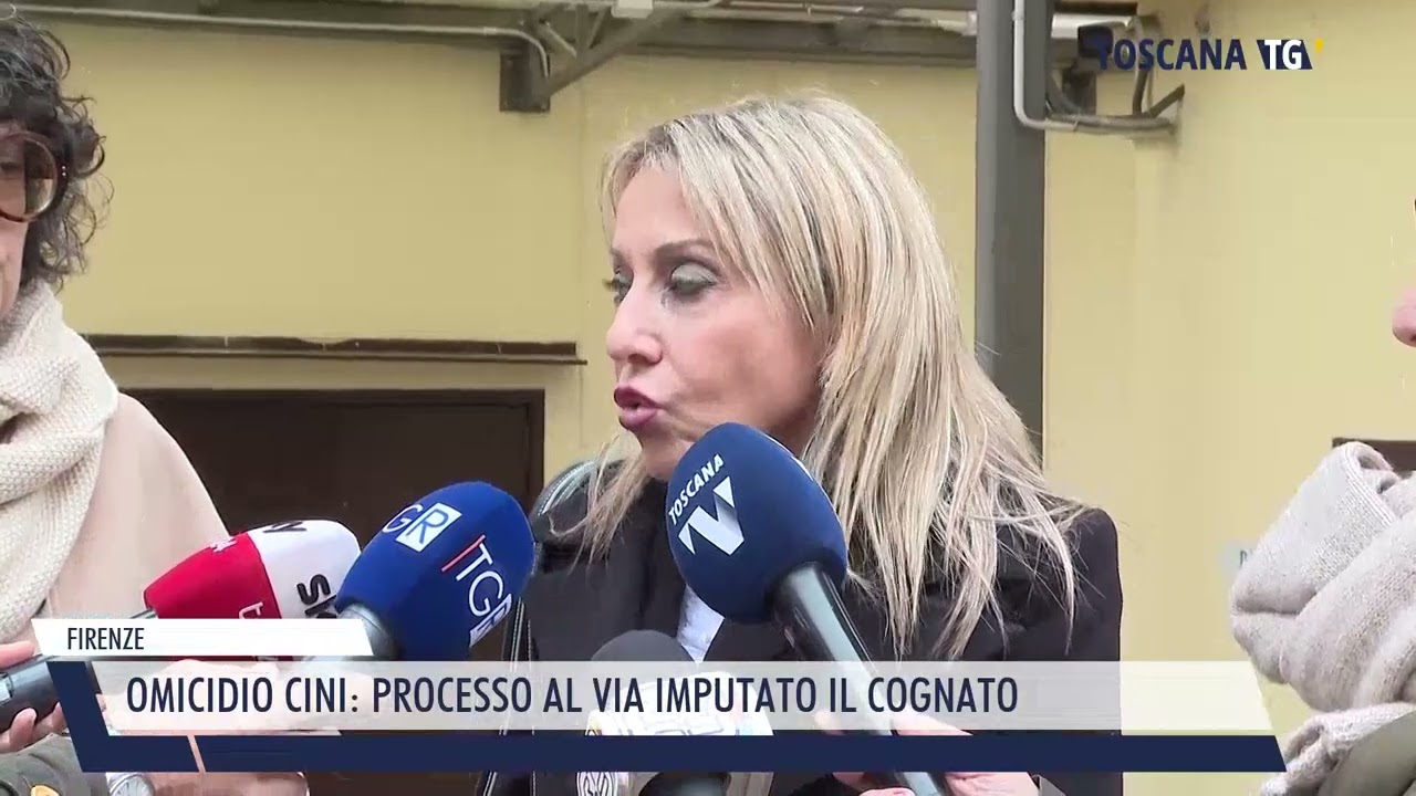 2024-11-19 FIRENZE - OMICIDIO CINI, PROCESSO AL VIA IMPUTATO IL COGNATO