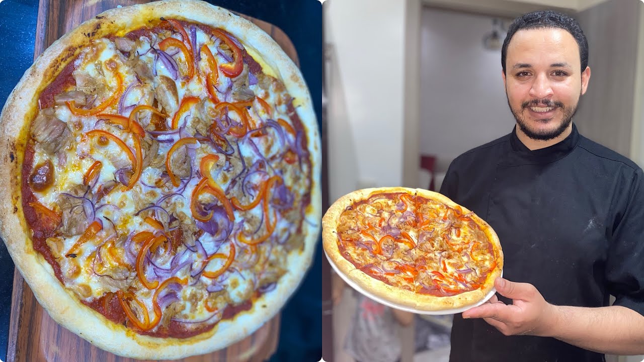 بيتزا احترافية ديال المطاعم مع سر النجاح 👌من اليوم مبقيش تشريها من الزنقة😋