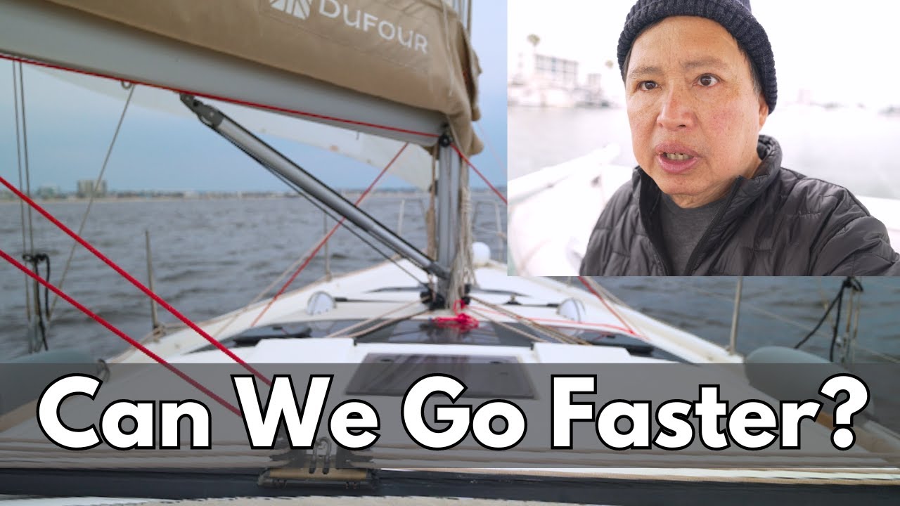 Trying Out Go Fast Tricks on a Cruising Yacht