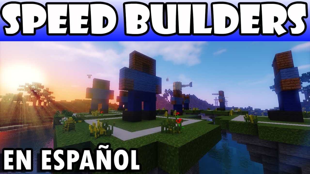 SPEED BUILDERS: Memoriza y Construye | Mineplex - Minecraft Shaders 1.9 | - En Español por Zeta SSJ