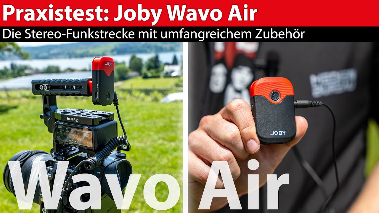 Praxistest: Joby Wavo Air - Stereo-Funkmikrofon mit zwei Sendern und einem Empfänger