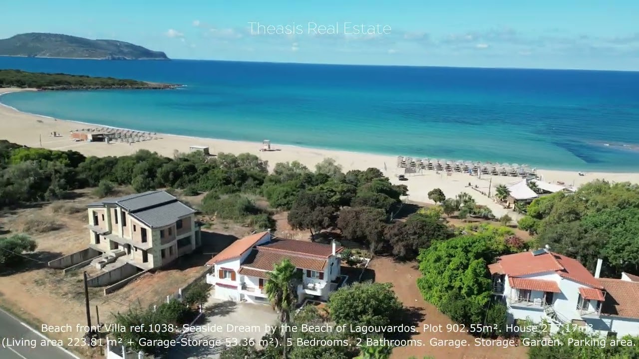 Beach front Villa ref.1038
