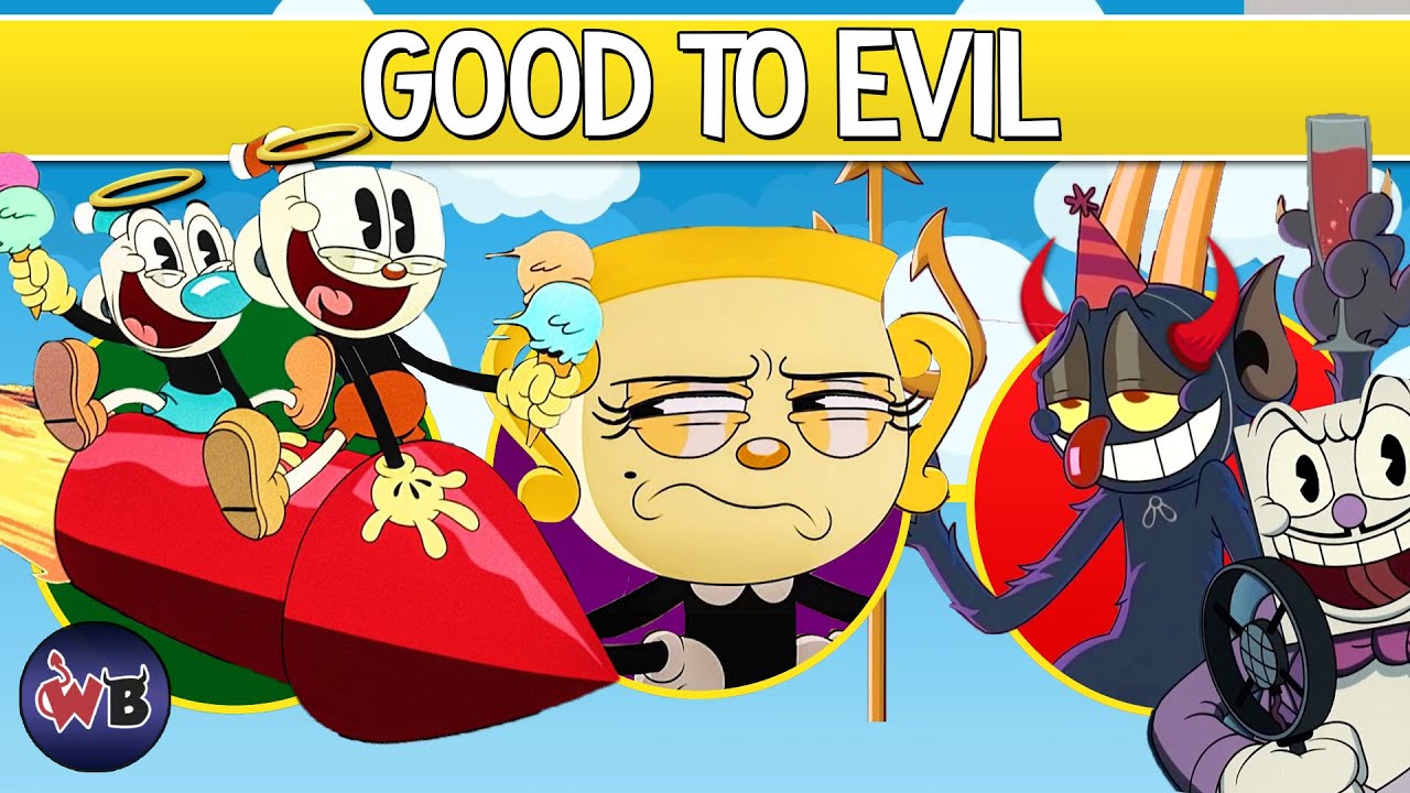 Персонажи шоу CUPHEAD! От добра к злу ☕