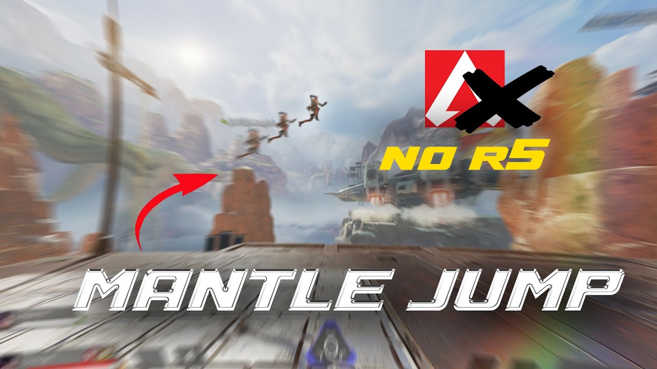 ฝึก Mantle Jump ไม่ต้องพึ่ง R5 | Apex movement