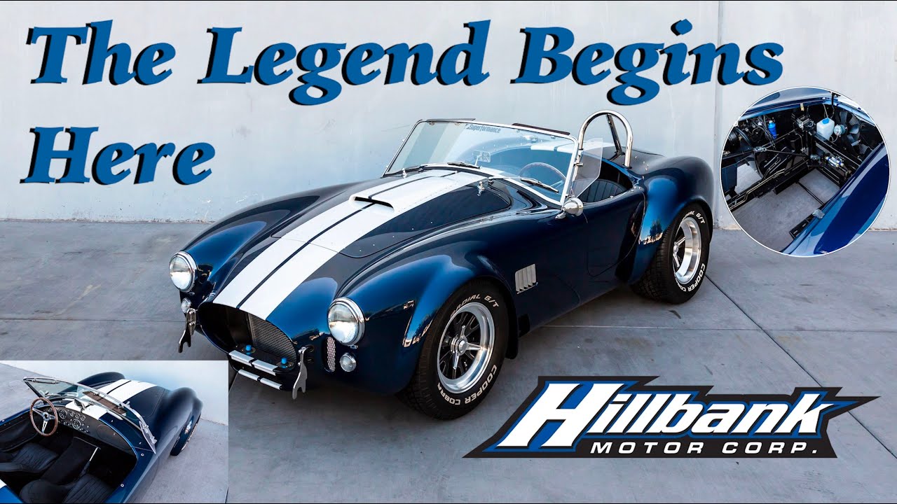 Deep Indigo Blue Superformance MKIII &mdash; Rolling Chassis