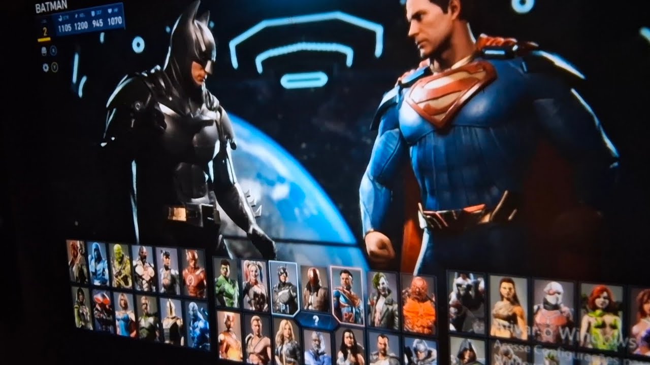  🔥 #001 Jogando Injustice!!! no projetor LOVE U4 !!! #gaming #shorts 