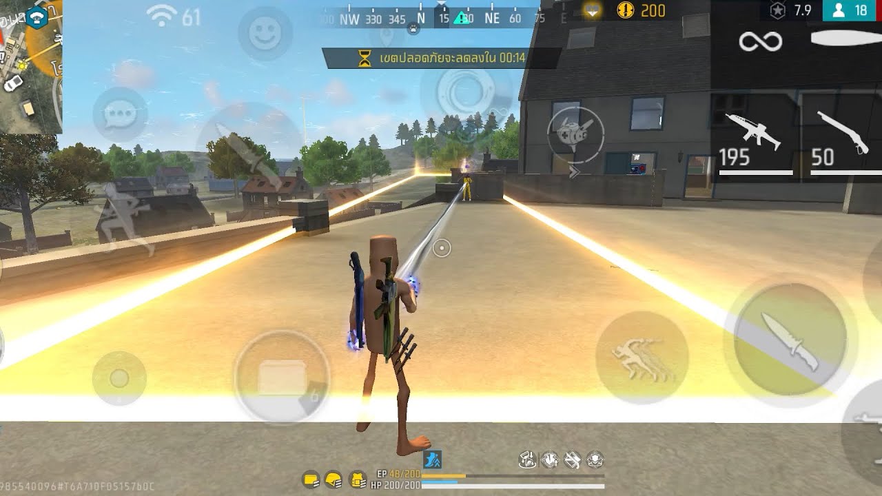 FREE FIRE : กางอนาเขตโกโจ #freefire #highlights #กดติดตาม 