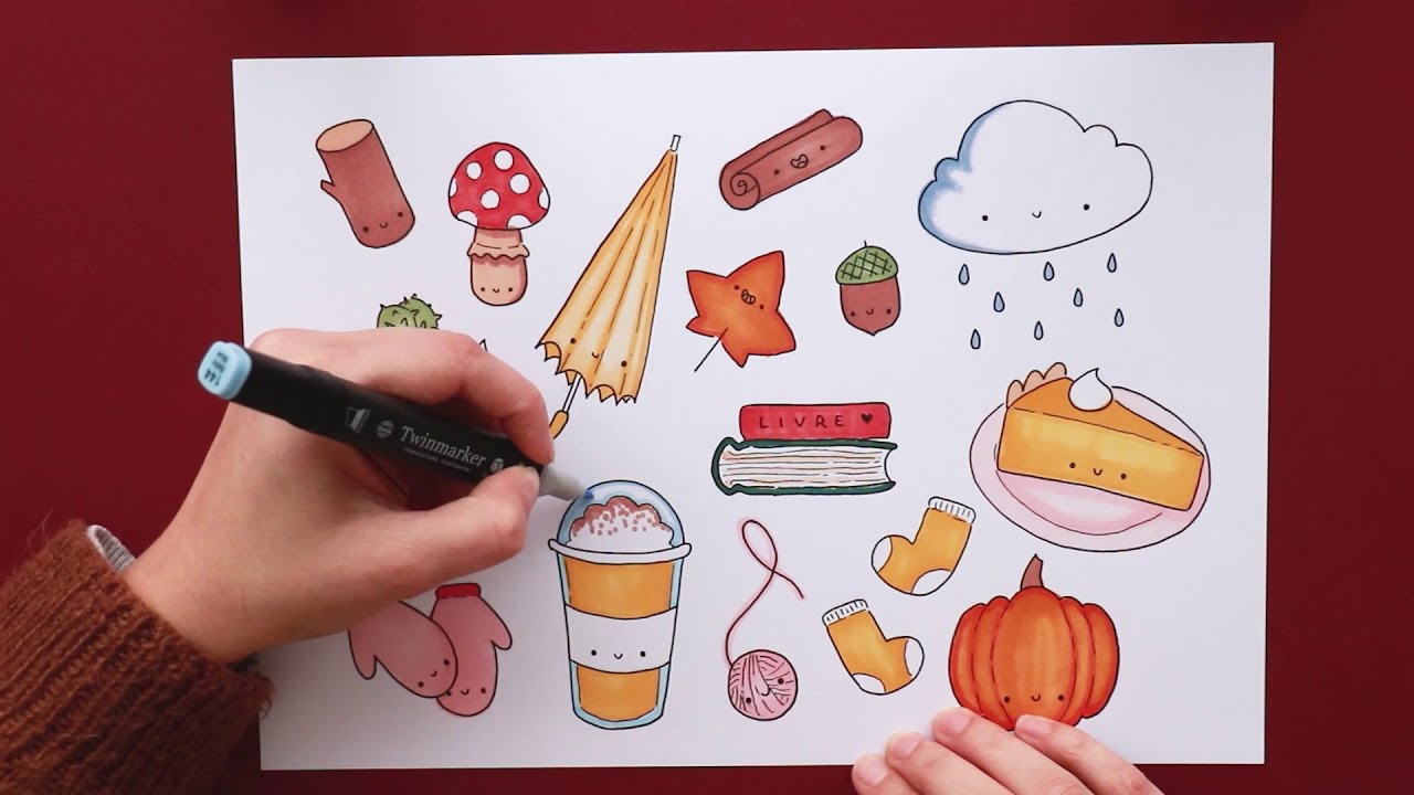 15 + doodles ideas all about AUTUMN 🍁