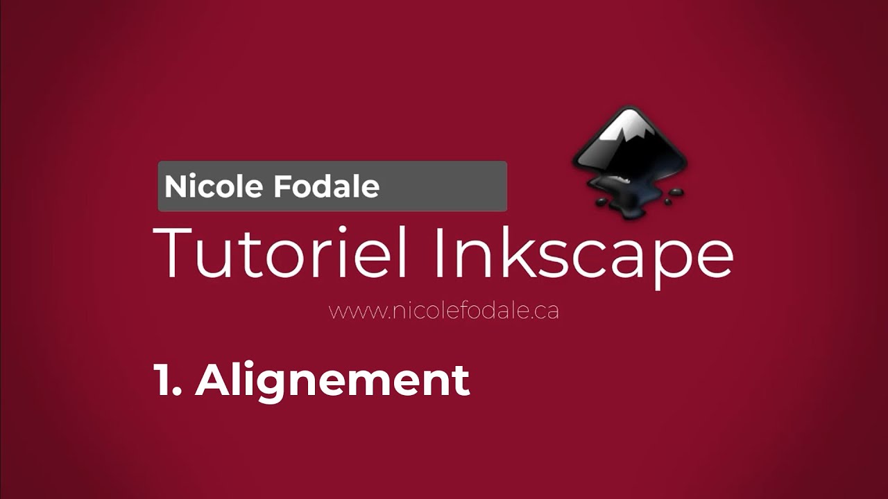 Tutoriel Inkscape - 1. Alignement